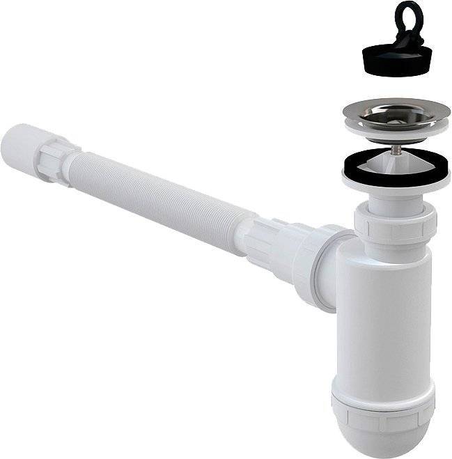 Сифон для раковины AlcaPlast AG2105123710 (A41+A710)