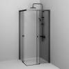 Душевой уголок Am.Pm X-Joy W94G-403-9090-BT профиль черный матовый, стекло прозрачное, 90x90x190 фото 5