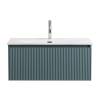 Тумба под раковину BelBagno UNO-800-1C-SO-AO подвесная, Голубой матовый, 80x45.5