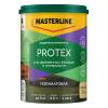 Пропитка защитная для деревянных фасадов и интерьеров Masterline Protex база CLR 0.9 л