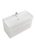 Тумба с раковиной BelBagno MARINO-CER-N 100 Bianco Lucido, раковина BB-8078 фото 3
