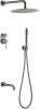 Душевой комплект Boheme Uno 464-2-GM Gun Metall