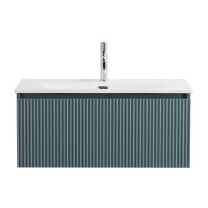 Тумба под раковину BelBagno UNO-800-1C-SO-AO подвесная, Голубой матовый, 80x45.5