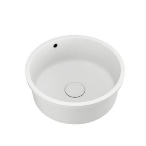 Раковина D&K Matrix DT1391816 белая, 42x42