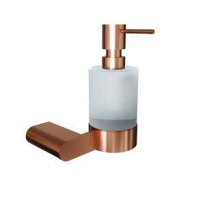 Дозатор Knotlor Блаженство LD102RB бронза, стекло матовое