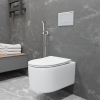 Унитаз подвесной CHARUS Torre Bianca EWC700-130W Infinito Rimless , сиденье микролифт фото 4