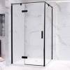Душевой уголок Bravat Blackline 120х80х195, L