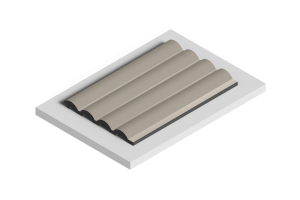 Декоративная панель Hiwood LV140 BR487 270x1.2x12