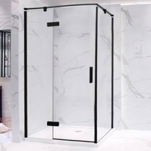 Душевой уголок Bravat Blackline 120х80х195, L
