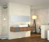 Декор Porcelanite Dos 9515 RECT. DECOR BLANCO 30x90 фото 3