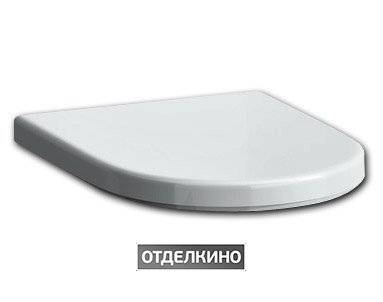 Крышка-сиденье Laufen Pro 8.9695.1.300.000.1 с микролифтом, петли хром