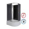 Душевая кабина Niagara Eco E110/80/40L/TN/BK 110x80x195 фото 2