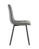 Стул Stool Group Chilly OS-2011-V seat HLR-24 DUAL X2 велюр антрацитовый (набор 2 шт) фото 4
