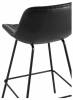 Стул полубарный Stool Group Деймон AV 463-Pb-08(PP) экокожа черный фото 6