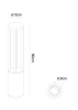Ландшафтный светодиодный светильник Arte Lamp Carcassa A4666PA-1BK фото 2