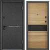 Входная стальная дверь Torex DELTA PRO MP 2086850 Черный шелк/ПВХ Дуб Янтарь Горизонт 2030x860