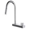 Смеситель для кухни Abber Wasser Kreis AF8114 с выдвижной лейкой, хром
