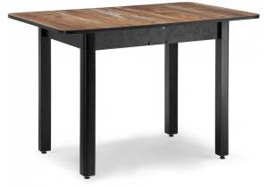 Кухонный стол Woodville Баи 459661 дуб юкон / черный