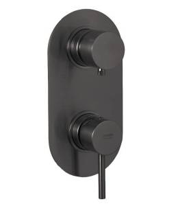 Смеситель для душа Remer X-Style X93KBCFP черный брашированный хром