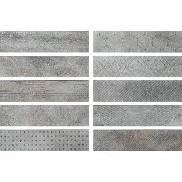 Керамогранит Serenissima Cir Docklands 1047177 Freeport Grey Mix 8.6x35