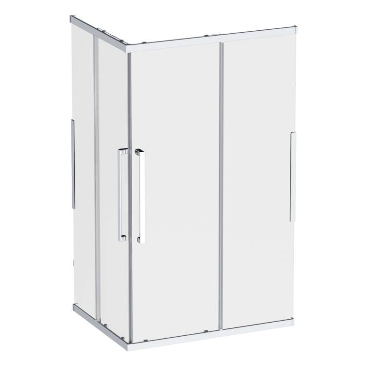 Душевой уголок Am.Pm Func W84G-403-12090-MT профиль хром матовый, стекло прозрачное, 120x90x200