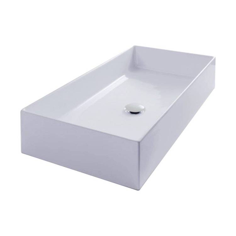 Раковина Scarabeo Teorema 2.0 5102 41 80 см, белая жемчужная