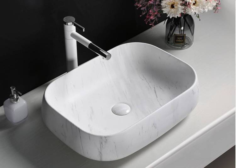 Раковина Cerutti Spa CR0086 MMW1 белая матовая, 56.5x40