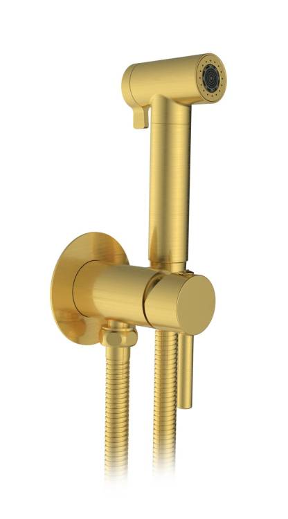 Гигиенический душ AltroBagno Modern 060117 OrSp матовое золото
