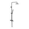 Душевая стойка Damixa Scandinavian Pure 936810300 с ТМС смесителем, чёрный