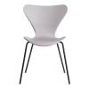 Стул Tetchair Jacobsen (mod DC 102-1) 21264 Grey (Cерый) /Black (Черный) 45x54.5x80 фото 5