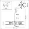 Люстра на штанге Odeon Light Kolos 5459/28L фото 6