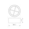 Кольцо декоративное Arlight Calipso 46756 фото 4
