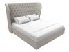 Интерьерная кровать Лига Диванов Далия 123076 бежевый 180x200 фото 4