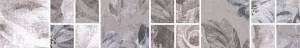 Бордюр Kerama Marazzi Александрия SG186/002 серый мозаичный 30x4.8