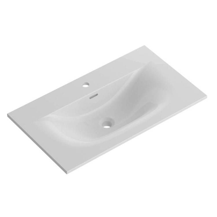 Раковина Cezares Molveno CZR-8099-80 белый глянцевый, 81x46x17