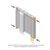 Стальной панельный радиатор отопления Prado Universal 11/300/400 фото 2