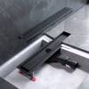 Душевой лоток Am.Pm MasterFlow W01SC-P11-050-01BM универсальный затвор Cut Gradient 50см, черный матовый фото 8
