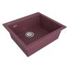 Мойка кухонная Paulmark Decoration 56 PM935650-ME Merlot, 56x50 фото 2
