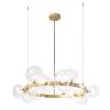 Люстра Crystal Lux Agata Sp15 V2 Gold/Transparente фото 4