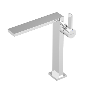 Смеситель для раковины Sancos Linn SC9020CH высокий, хром