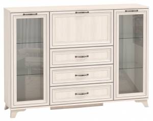 Тумба-витрина Атмосфера Мирелла 00-00006272 Бодега светлый