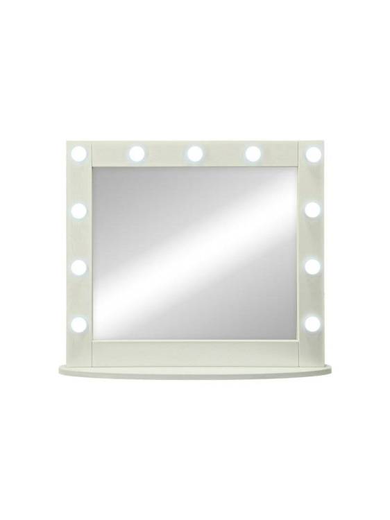 Зеркало Continent Vanity ЗГП44 настольное 800х700 (11 ламп) ,черный