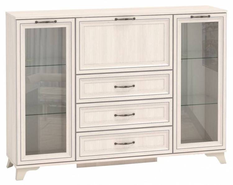 Тумба-витрина Атмосфера Мирелла 00-00006272 Бодега светлый