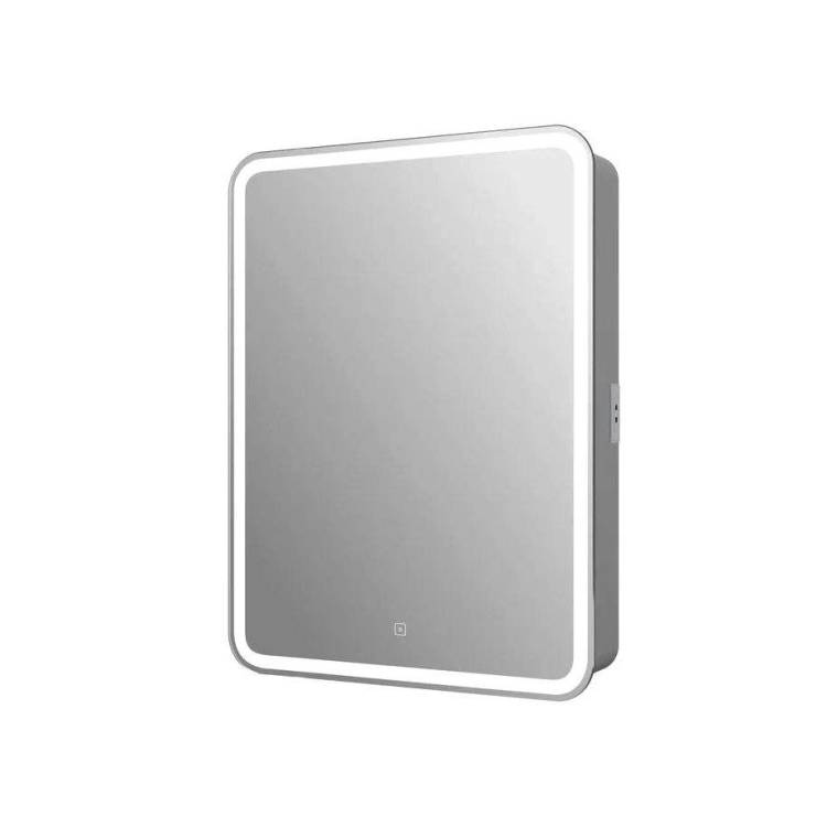 Зеркало-шкаф Taliente Cbled TA-CBled-EL5580L с LED-подсветкой и розеткой, 55x15x80 см