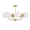 Потолочная люстра Vitaluce V3957-8/6PL фото 3