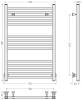 Полотенцесушитель водяной Сунержа Модус 020-0250-8050 Шампань, 80x50 фото 4