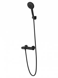 Смеситель для ванны Wonzon & Woghand WW-A30902-MB с душем, черный матовый