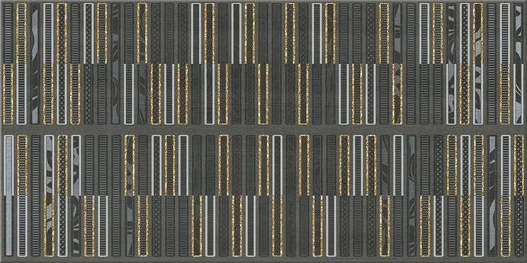 Декор Azori Aura Grafite Geometria 31,5x63