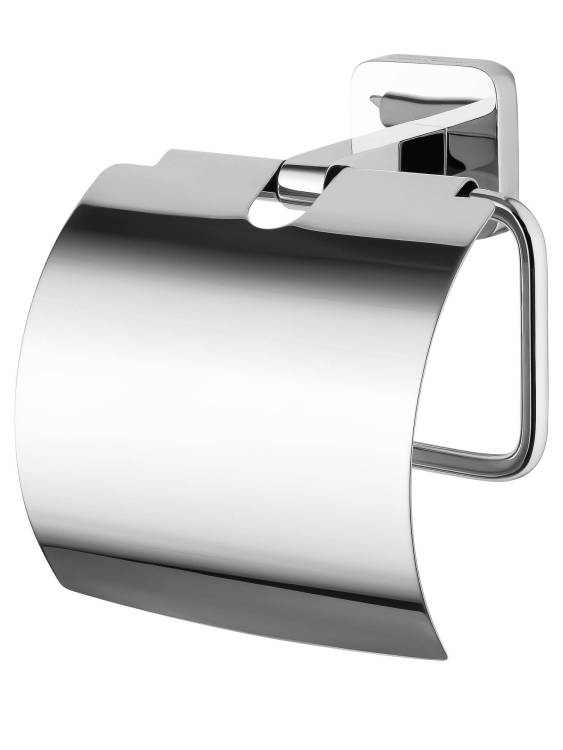Держатель для туалетной бумаги Wonzon & Woghand WW-6626 с крышкой, хром