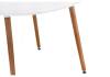 Кухонный стол Woodville Lorini 15362 90 white / wood фото 3